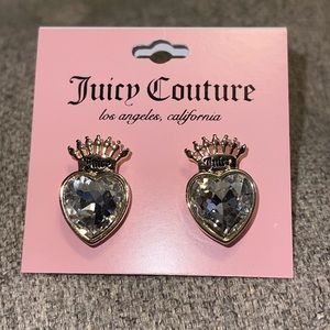 Juicy Couture Crown Stud Earrings